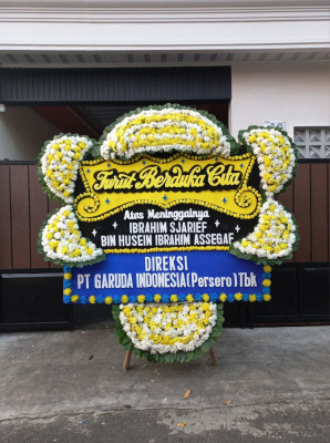 Papan Bunga Duka di Malendeng
