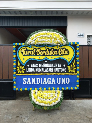 Papan Bunga Duka di Malendeng